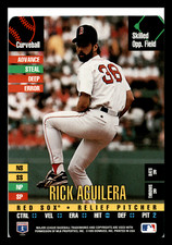 1995 Donruss Top of the Order Rick Aguilera Boston Red Sox  Mint