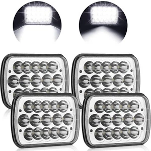 Retisee 4 Pcs 5x7 led headlight Rectangle LED Headlights H6054 5 x 7 7 x 6 Le... - Picture 1 of 7