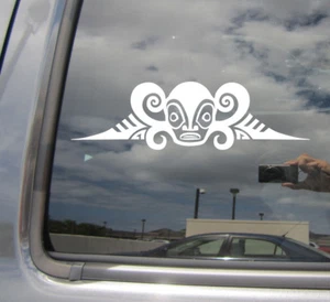 Maori Art - New Zealand Samoan Polynesian Car Window Vinyl Decal Sticker 05070 - Picture 1 of 2