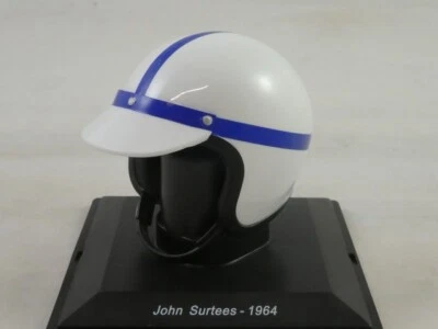 Spark Casco Helmet John Surtees F1 Ferrari World Champion 1964 1/5 SPARKED111 - Immagine 1 di 2