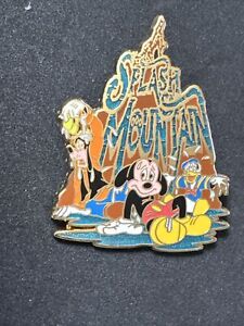 Disney 2008 Splash Mountain Soaked Mickey,Donald & Goofy Pin