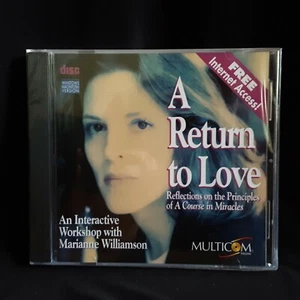 A Return To Love - Taller interactivo con Marianne Williamson - 1995 - CD-ROM - Imagen 1 de 2
