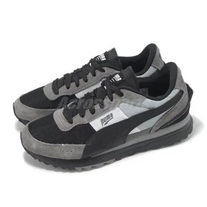 Puma Road Rider SD Black Cool Mid Grey Men Unisex Casual Shoes 397377-20 - Picture 1 of 8