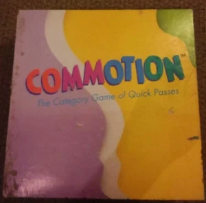 COMMOTION Board Game, 1990, Parker Bros. Complete. Fun party game. - Picture 1 of 8