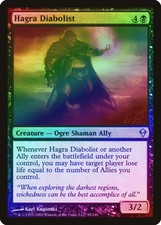 Hagra Diabolist FOIL Zendikar PLD Black Uncommon MAGIC MTG CARD ABUGames