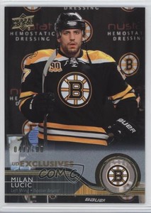 2014-15 Upper Deck UD Exclusives /100 Milan Lucic #14
