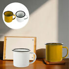2 Pcs Water Cups Retro Tea Stackable Coffee Mugs Office Thicken
