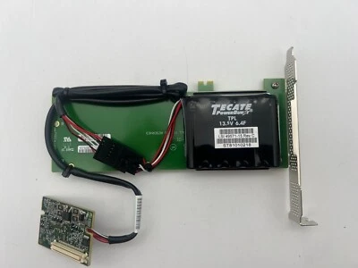 LSI L3-25376-00A Megaraid Controller Module  with Battery & 03-25444-06C - Image 1 of 3