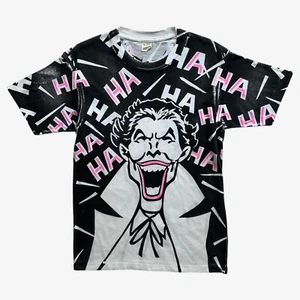 Camiseta De Colección Años 80 Screen Stars DC Comic The Joker Estampado Completo Puntada Única - Imagen 1 de 9
