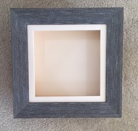 grey deep box frame