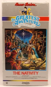 The Nativity VHS The Greatest Adventure Stories from the Bible 1992 Animation - Picture 1 of 12