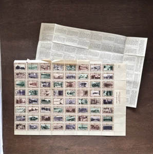 64 California 1948-50 Centennial Commemoration Poster Cinderella Stamps History - Picture 1 of 21