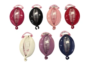 7 FERMACAPELLI A CODA DI PESCE FERMAGLI CAPELLI FORCINE PINZE MOLLETTE CM 10 - Imagen 1 de 1