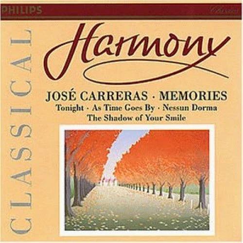 José Carreras Harmony-Memories (18 tracks, 1976-93, Philips)  [CD] - Bild 1 von 1