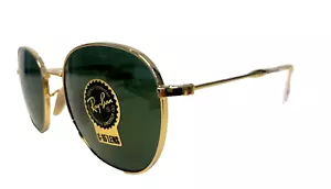 New Ray Ban Sunglasses RB3809 001/31 GOLD/GREEN LENS 53MM/20 - Picture 1 of 4