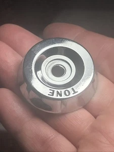 1957 Oldsmobile Radio Tone Knob GM 569554 Vintage Metal Original 1950’s USA - Bild 1 von 17
