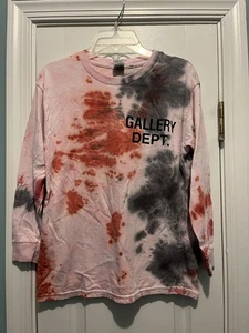 Gallery Dept Tie Dye Long Sleeve T Shirt Boys Size M - Picture 1 of 2