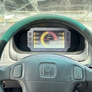 Civic 96-00 Dash Cluster FLUSH MOUNT for HALTECH IC7 Honda EK EJ EM1 - Picture 1 of 4