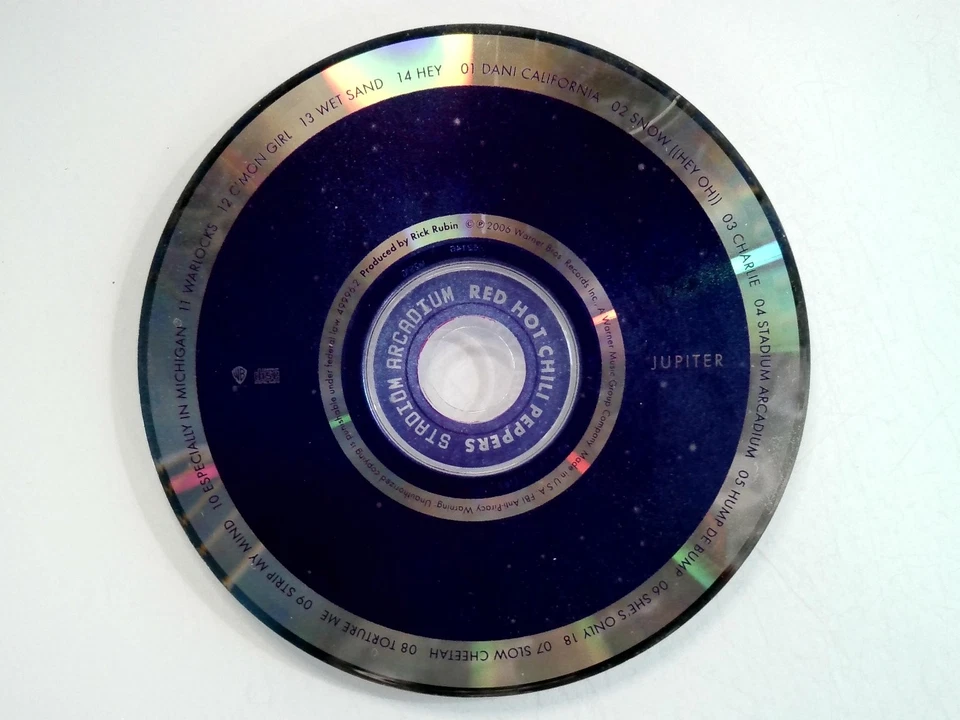 Red Hot Chili Peppers Stadium Arcadium CD Jupiter Disc 2006 Rock Album Foto 1 de 1