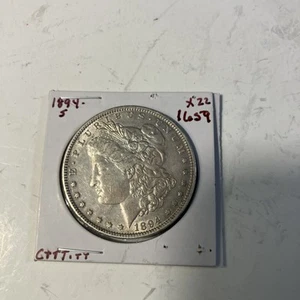 1894 morgan silver dollar - Picture 1 of 7