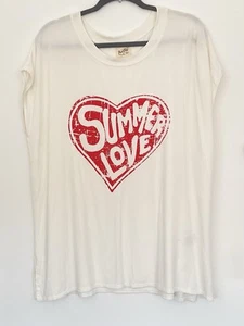 A POSTCARD FROM BRIGHTON “SUMMER LOVE ” TEE SHIRT SIZE 2 EXC CONDITION £39 RRP - Picture 1 of 11