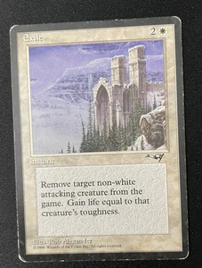Exile Alliances 1996 Played Rare Vintage MTG Magic: The Gathering - Picture 1 of 2