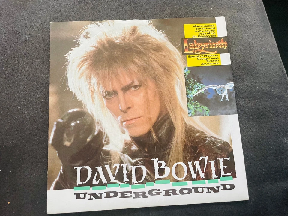 ❤️⚡DAVID BOWIE -  UNDERGROUND EMI AMERICA 1C016 20 1281 7- 7" VINYL SINGLE 1986⚡ - Bild 1 von 1