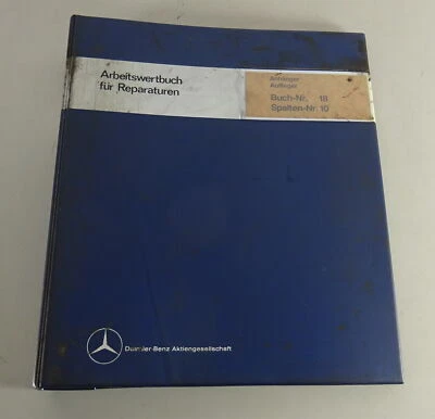 Arbeitswertbuch Tiempos de Fraguado Mercedes-Benz Camión Remolque/Remolque Stand - Imagen 1 de 4