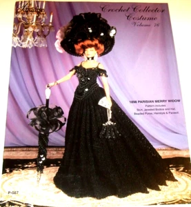 Paradise Publications Crochet Volume 76 - 1898 - Parisian Merry Widow - Picture 1 of 4