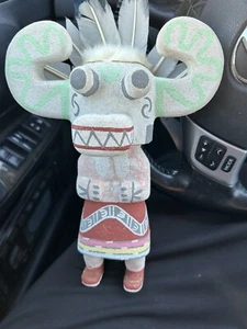 Chester Poleyestewa White Eagle Kachina Doll 12 X 8 X 4” Excellent Cond. - Picture 1 of 9