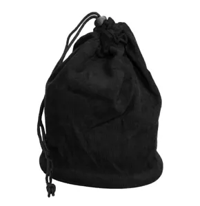 Nueva bolsa de piezas de ajedrez con cordón con cierre de bloqueo - negra - Imagen 1 de 1