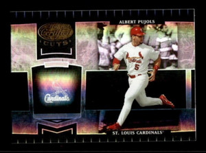 2004 Leaf Certified Cuts Albert Pujols #179 St Louis Cardinals