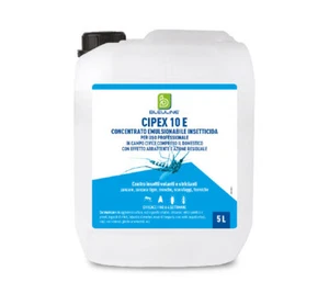 Cipex 10E lt.5 Insetticida Cipermetrina Abbattente Insetti Volanti Striscianti - Foto 1 di 1