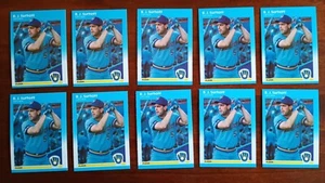 1987 Fleer Update #U-115 B.J. SURHOFF - MILWAUKEE BREWERS - Lot of (10) - *LOT#1 - Picture 1 of 2