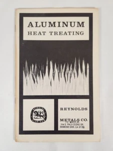 Aluminum Heat Treating By Reynolds Metal Co. 1958 PB - Picture 1 of 3