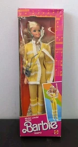 Music Lovin' Tempo Barbie Doll 1985 #9988 Foreign Issue-Superstar MISB - Picture 1 of 9