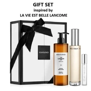 Gift Set for HER LADIES WOMEN Luminous Joy inspired by LA VIE EST BELLE LANCOME - Picture 1 of 4