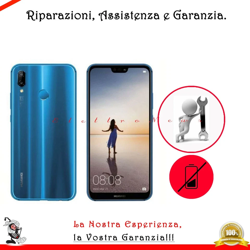 Riparazione Sostituzione Connettore di Ricarica per Huawei P20 Lite ANE-LX1  - Immagine 1 di 1
