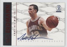 1997 Score Board Authentic Auto Red Foil Nate Erdmann Auto