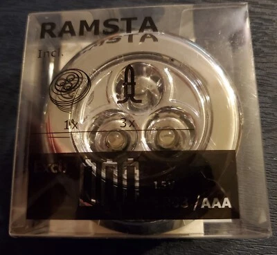 Lote de 5 Mini Lámpara LED Ikea RAMSTA a Batería Cromo Grifo Luz Nuevo en Caja Foto 1 de 3