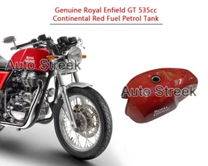 Genuine Royal Enfield GT 535cc Continental Red Fuel Petrol Tank - Picture 1 of 8