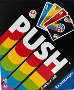 ❤️Juego de cartas familiar Ravensburger PUSH, para edades de 8+ TOTALMENTE NUEVO - Imagen 1 de 4