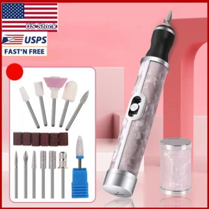 Nail Grinder for Human Toenail Sander for Thick Nails Cordless 4 Speeds - Picture 1 of 14