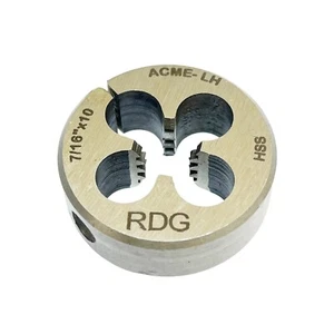 7/16 x 10 ACME SCHNEIDEISEN LINKSGEWINDE SCHNELLARBEITSSTAHL ACME GEWINDESCHNEIDEISEN RDGTOOLS - Bild 1 von 2