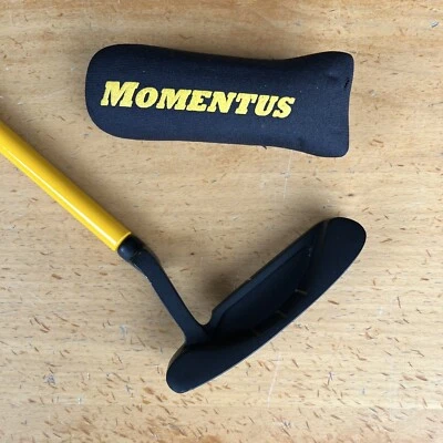 Momentus Golf Weighted Practice Blade Putter Right Handed RH 38.5 Ounces - Image 1 of 4
