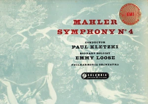 SAX 2345 B/S ED1 UK - MAHLER - SYMPHONY NO. 4 - KLETZKI / LOOSE - NM - Imagen 1 de 2