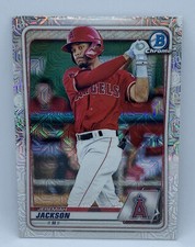 2020 Bowman Chrome Jeremiah Jackson Angels BCP-244 Mojo Refractor