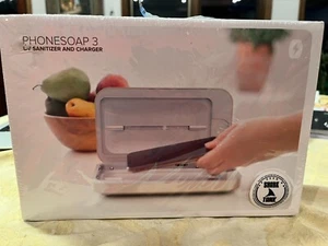 NEW SEALED Phonesoap 3 UV sanitizer and charger, model 500-6, Light Gold - Photo 1 sur 7