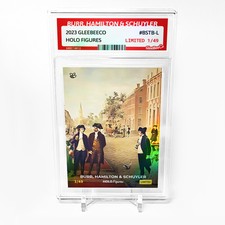 BURR, HAMILTON & SCHUYLER Aaron Burr Card 2023 GBC #BSTB-L - Limited Edition /49
