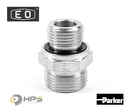 Ermeto Parker DIN Gerader Einschraubstutzen Zöllig / 24° Hydraulikverschraubung